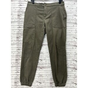 The North Face Pants Women's Size 6 Army Green Hiking Utility Zip Pocket Jogger